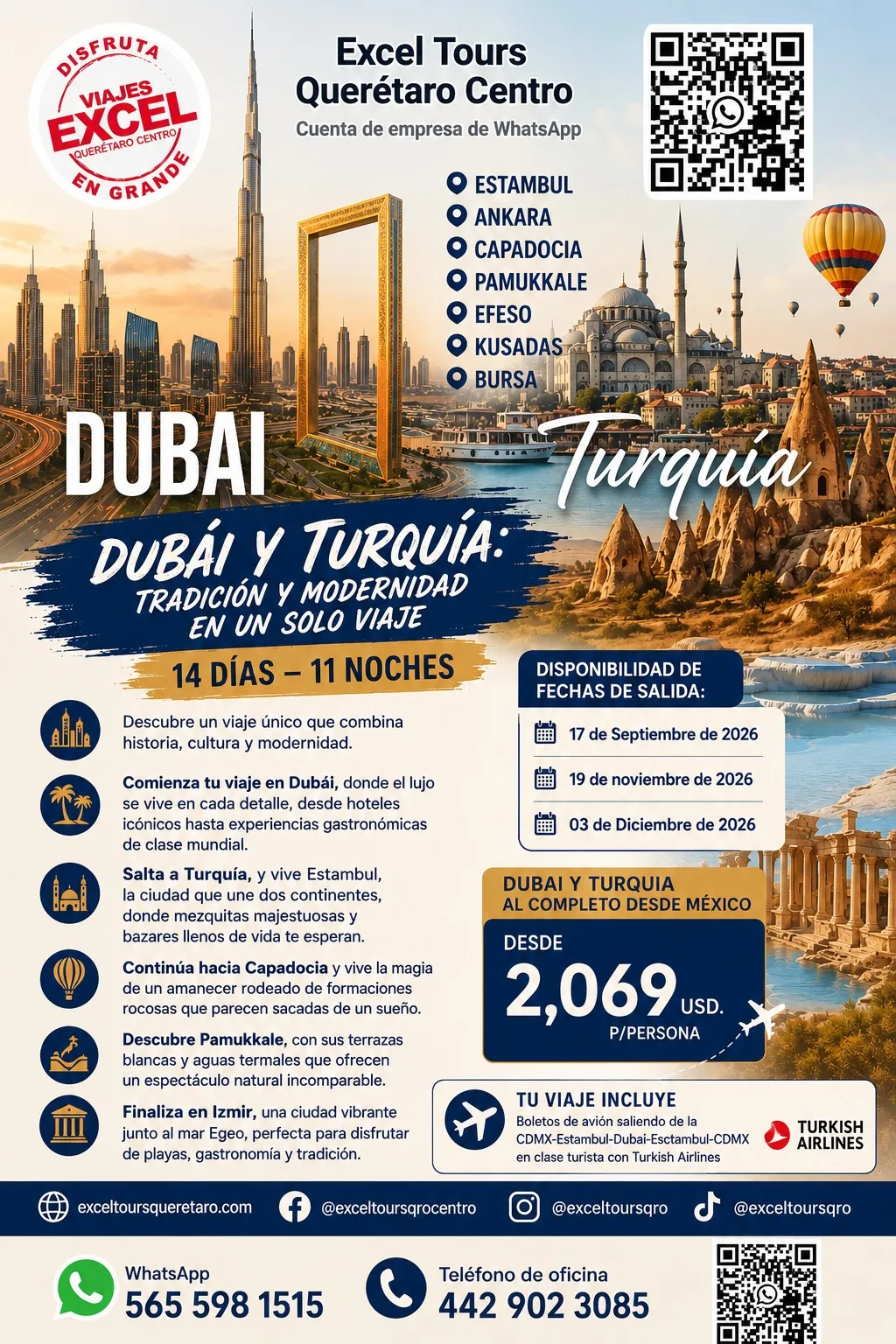 Dubai y Turquía: Tradición y modernidad 