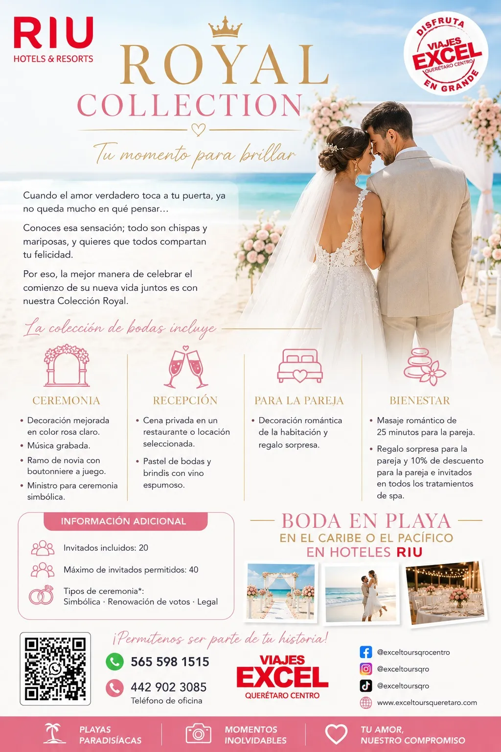 Boda Royal Collection Hoteles RIU Resort