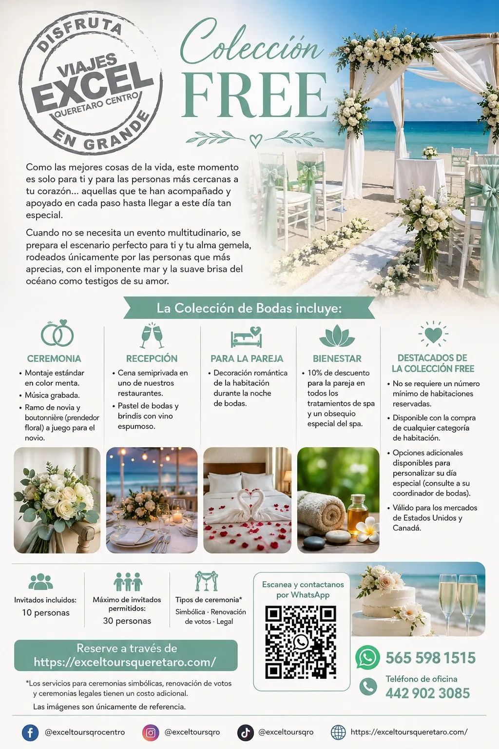Boda FREE Collección Hoteles Riu Risort