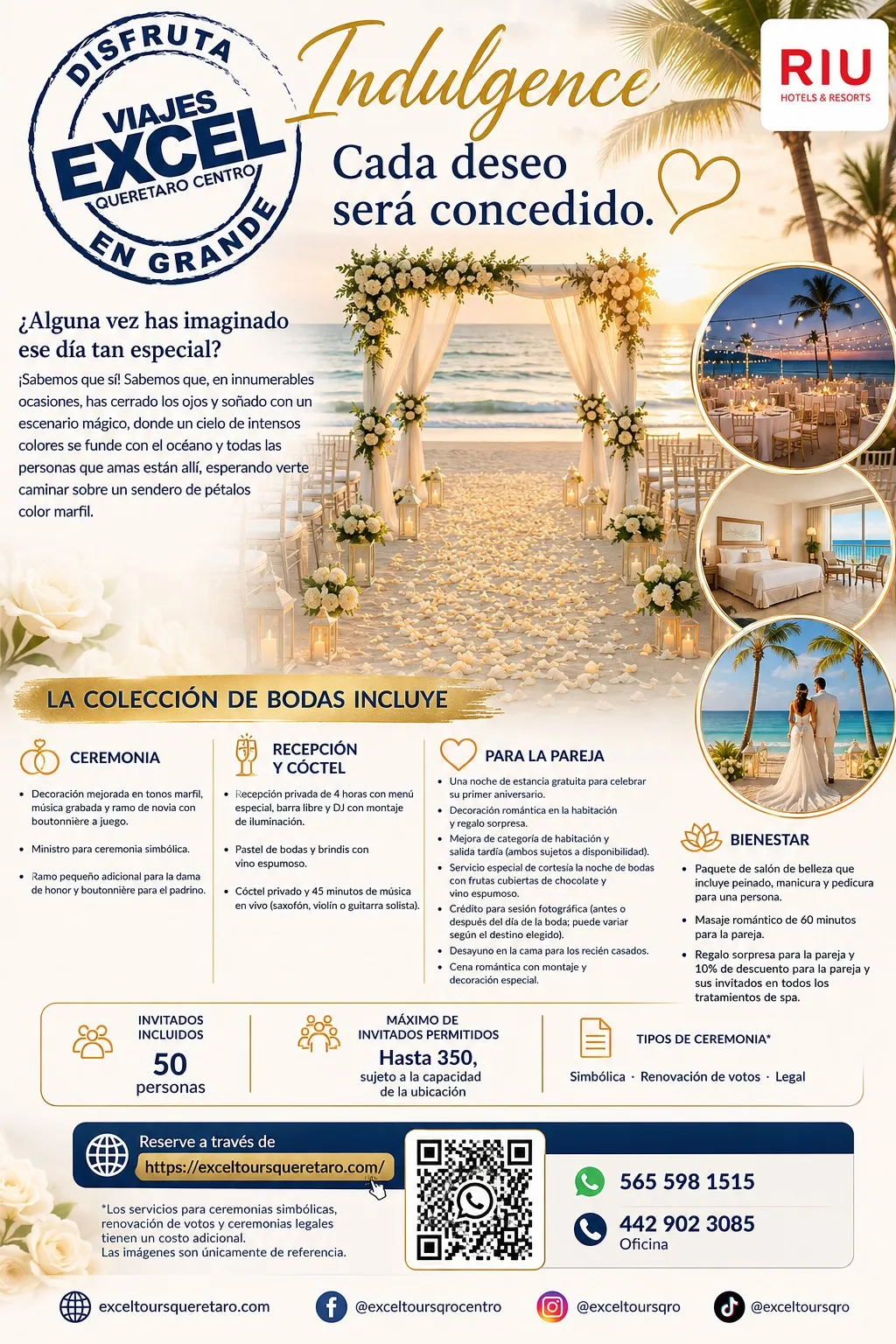 Boda Indulgence Hoteles Riu Resort