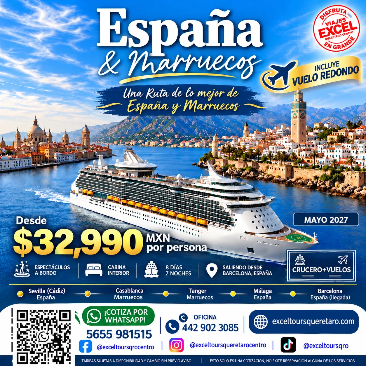 España y Marruecos (Crucero)
